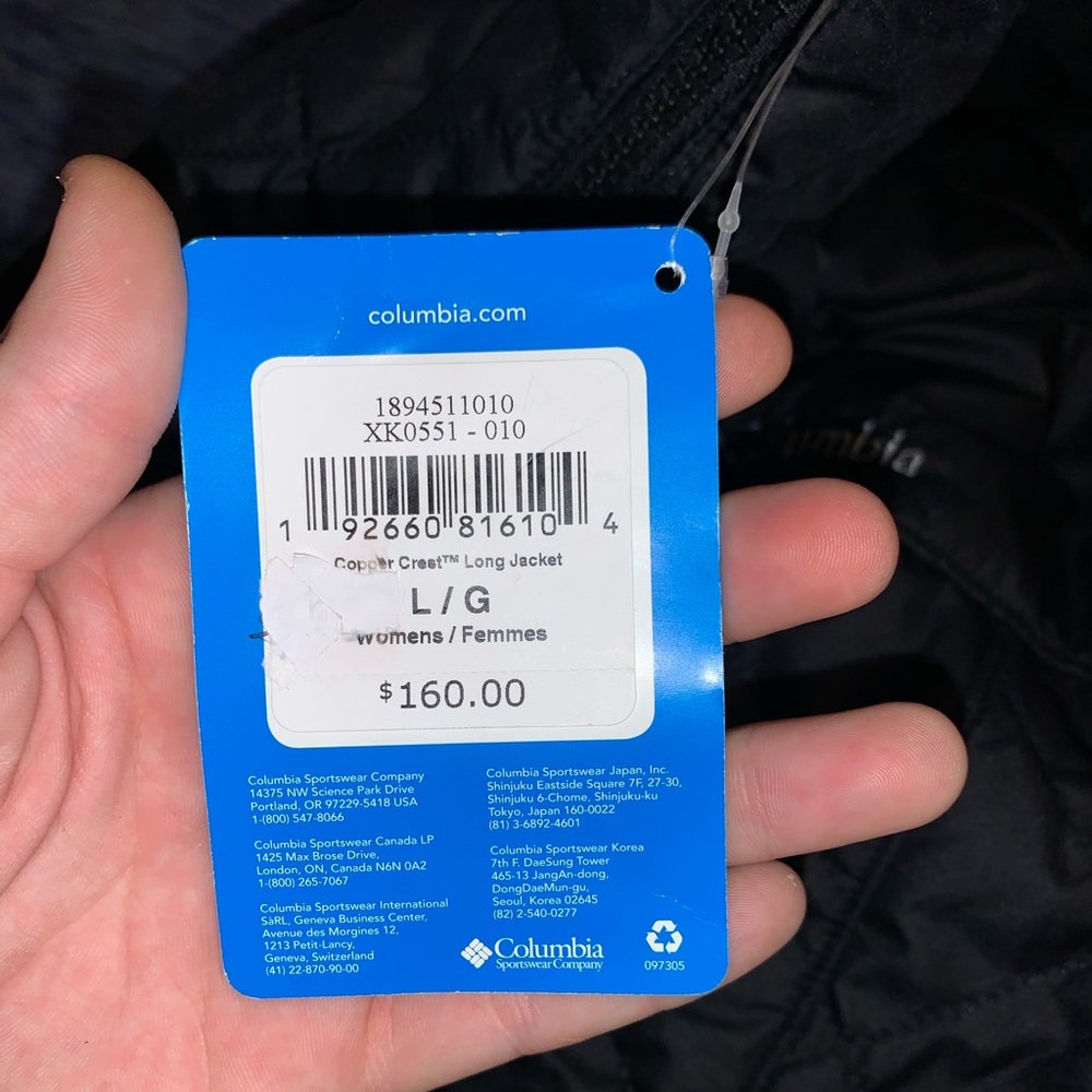 Columbia Copper Crest Long Jacket Women’s